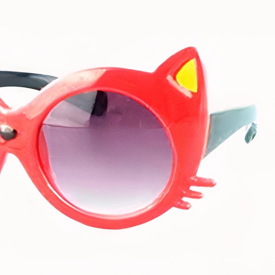 Lunettes pour enfants avec une monture en forme de chat