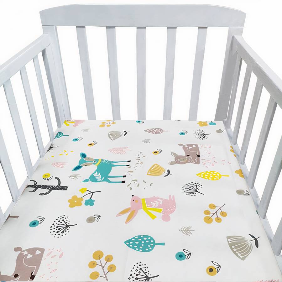 Drap de lit en coton pour bébé