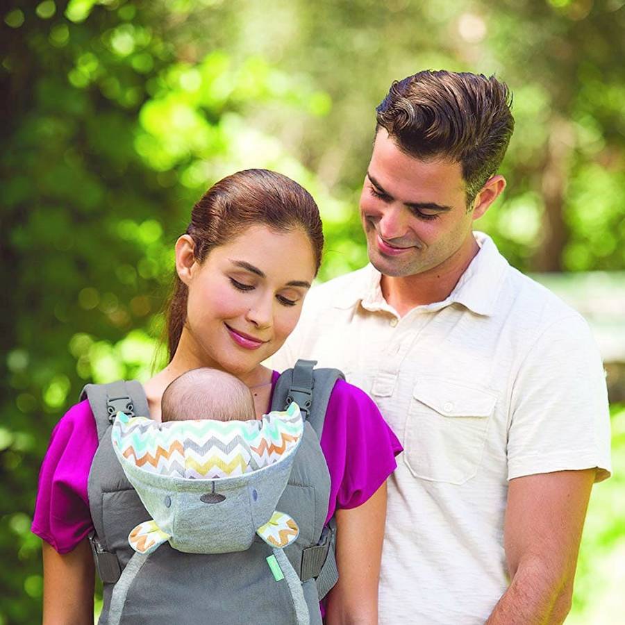 Porte-bébé ventral avec bandoulière pour enfant