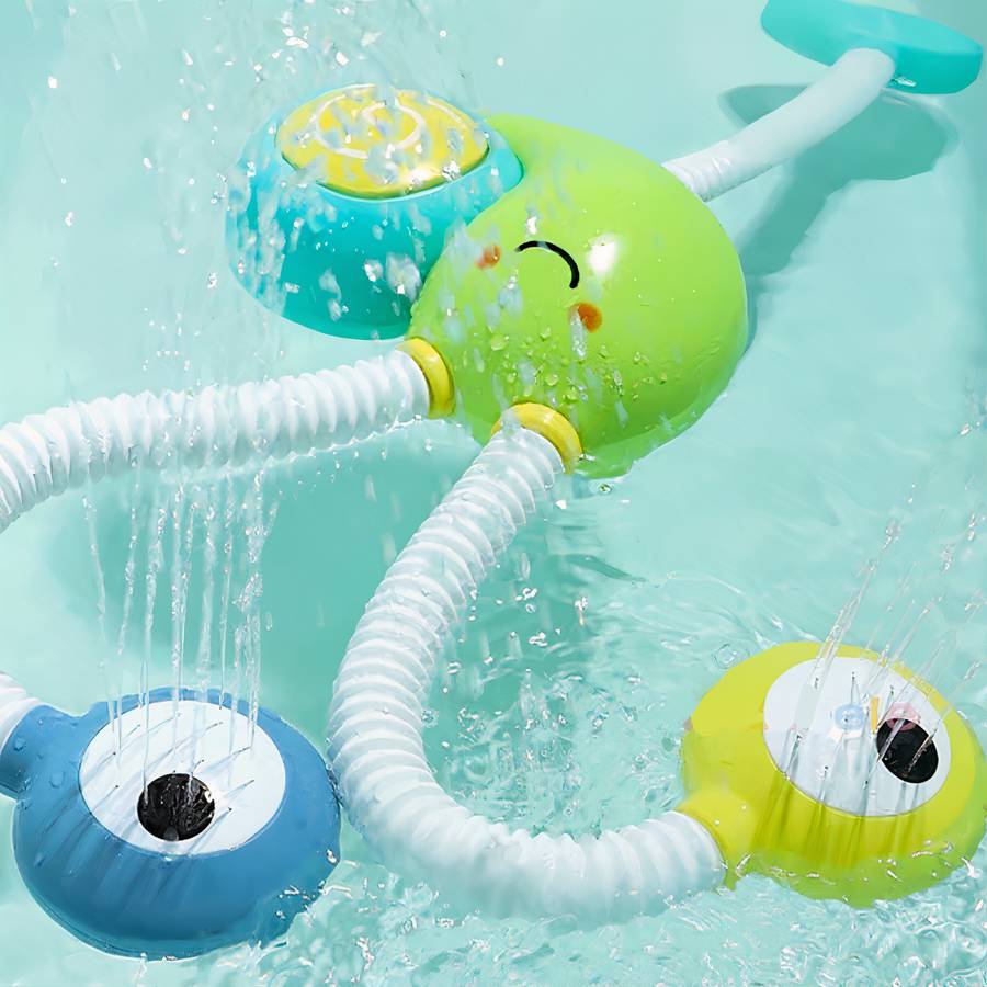 Jouets de bain pour bébé en forme d’escargot