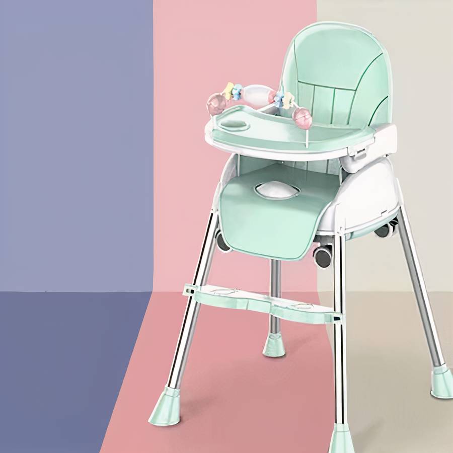 Chaise haute pliante pour bébé