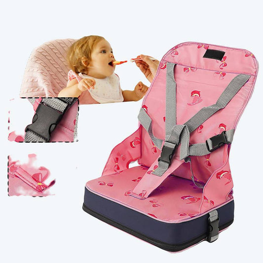 Chaise pour bébé portable rose