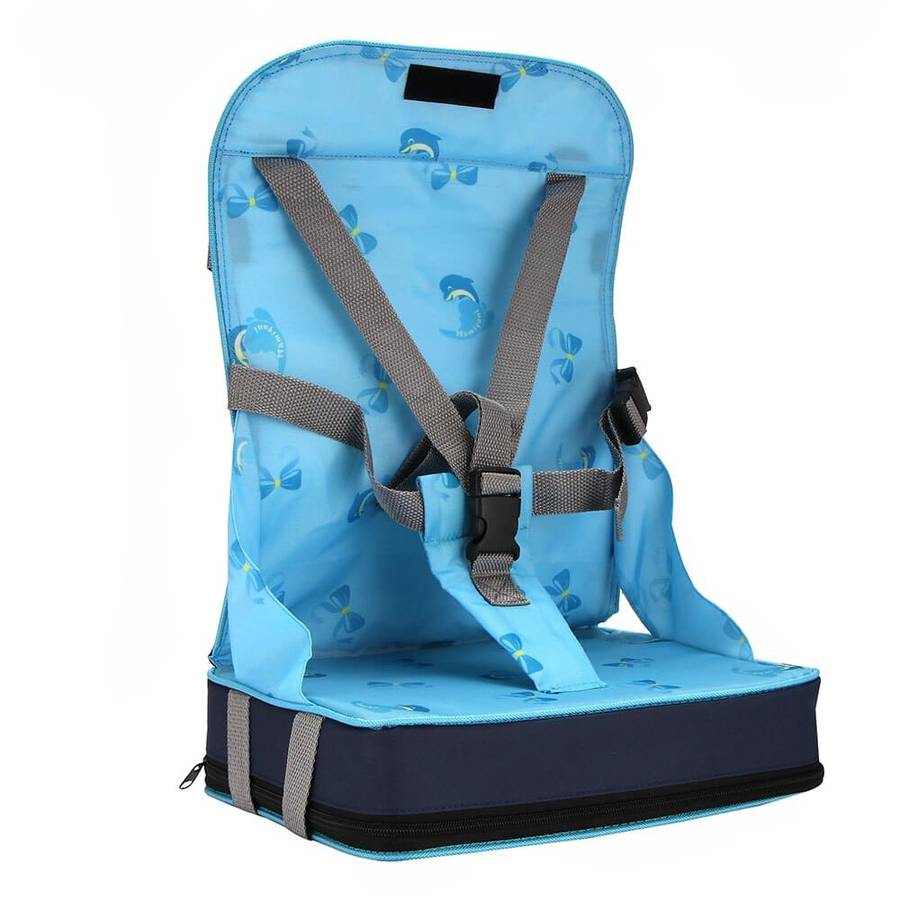 Chaise bébé portable bleu pour bébé