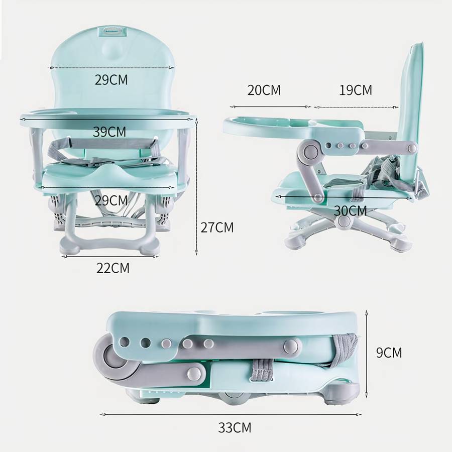 Chaise pliable multifonctionnelle pour bébé