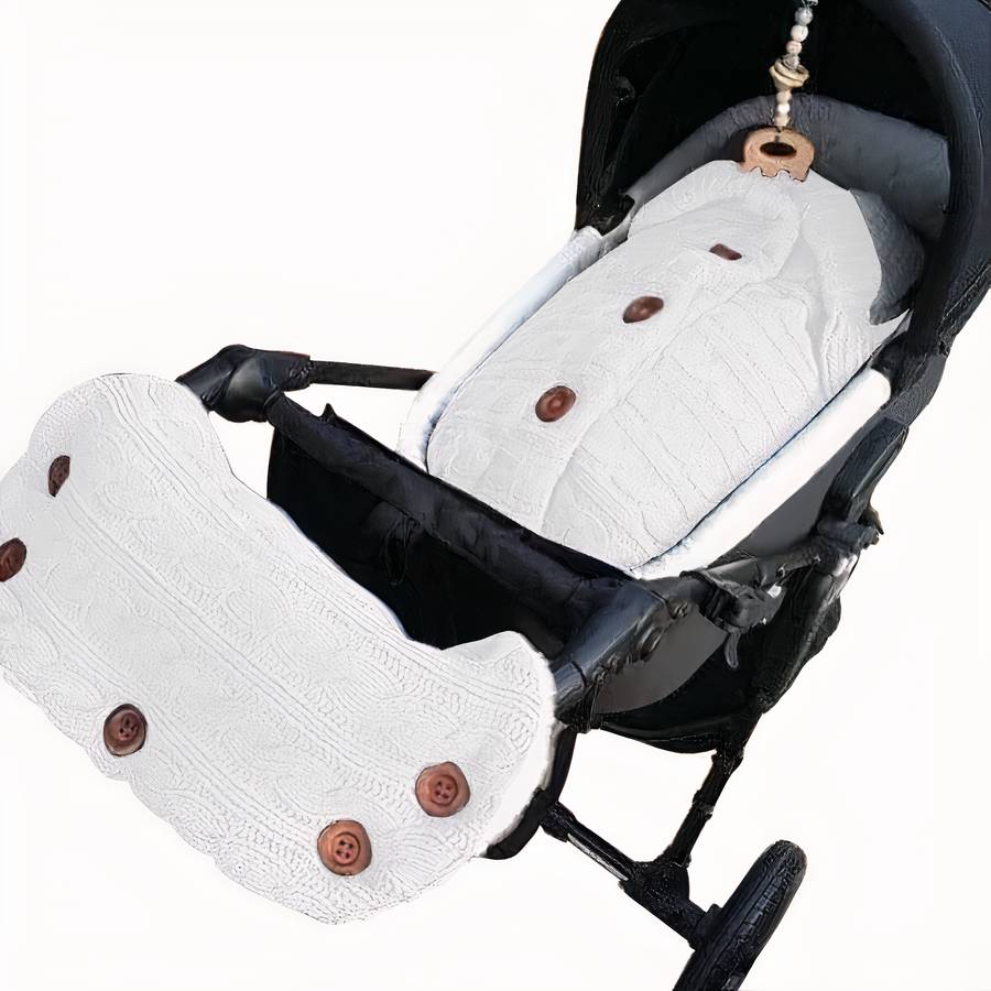 Couverture fourrée spécial hiver pour bébé