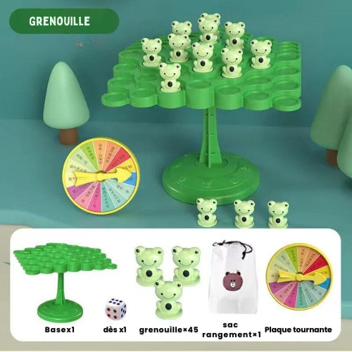 Jeu d'Équilibre Montessori - Apprentissage Amusant et Interactif