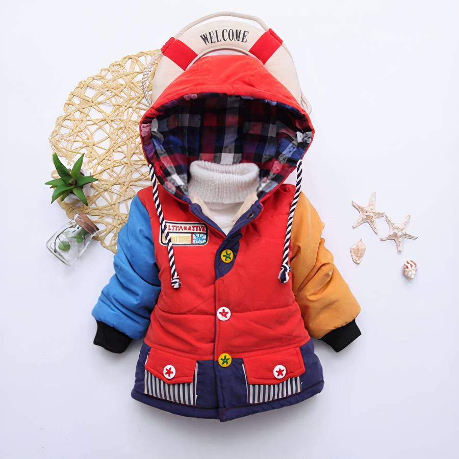 Manteau épais en peluche pour bébé