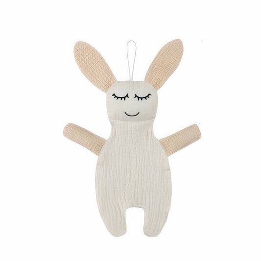 Doudou bébé en forme de lapin en coton pour filles et garçons