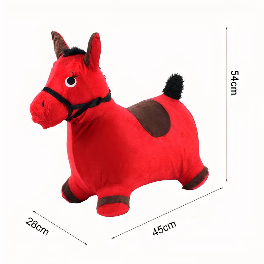 Trémie de cheval gonflable pour enfant