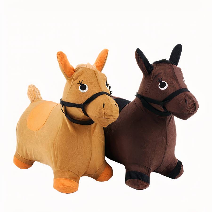 Trémie de cheval gonflable pour enfant