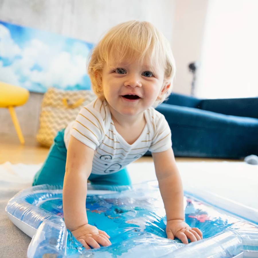 Tapis de jeu à eau gonflable pour bébé