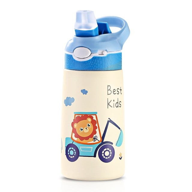 Gourde Isotherme Enfant avec Paille 400 ML