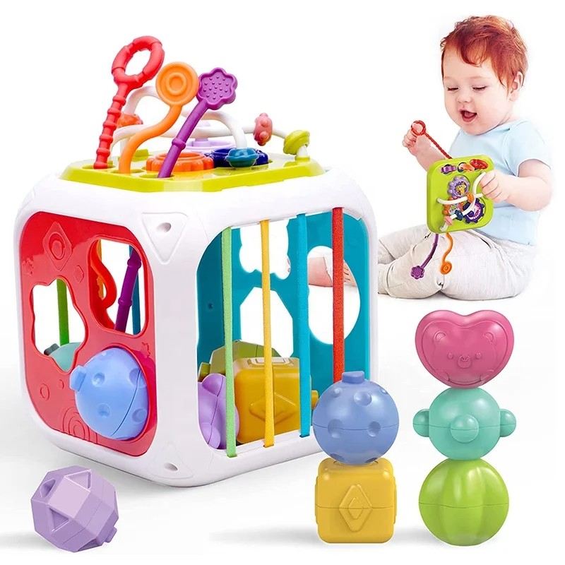 Cube d'éveil Montessori Bébé