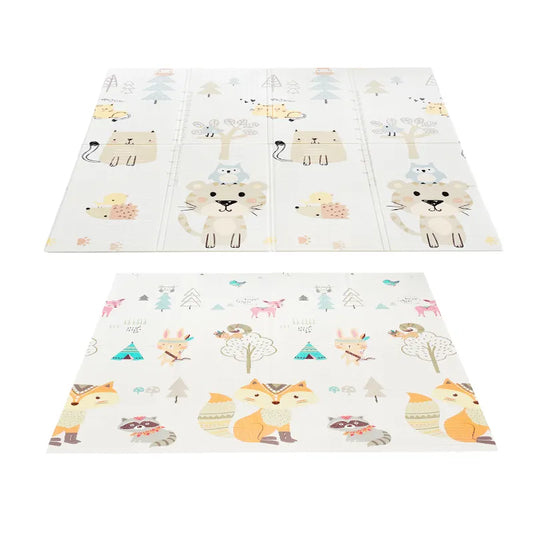 Tapis de Jeu Pliable pour Enfants et Bébés