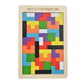 Puzzle Tetris en Bois