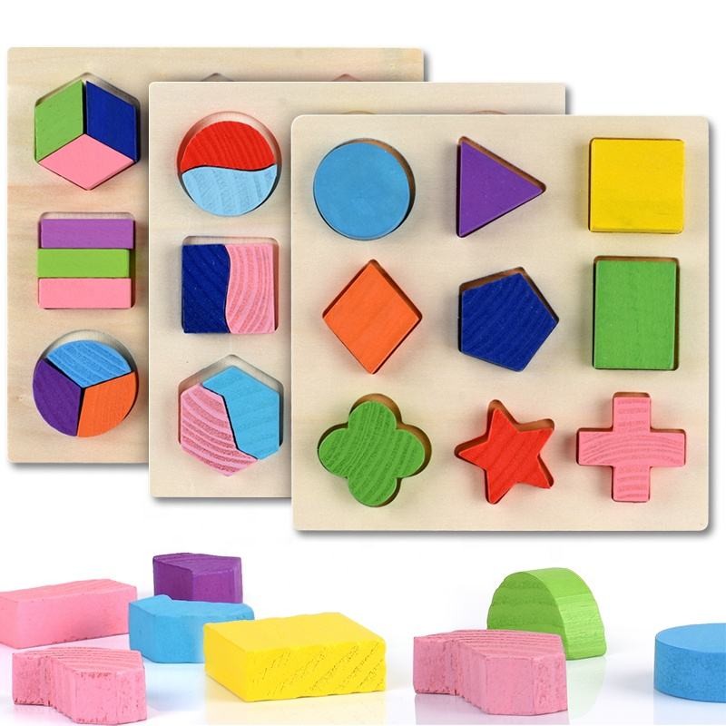 Puzzle Formes Géométriques Montessori