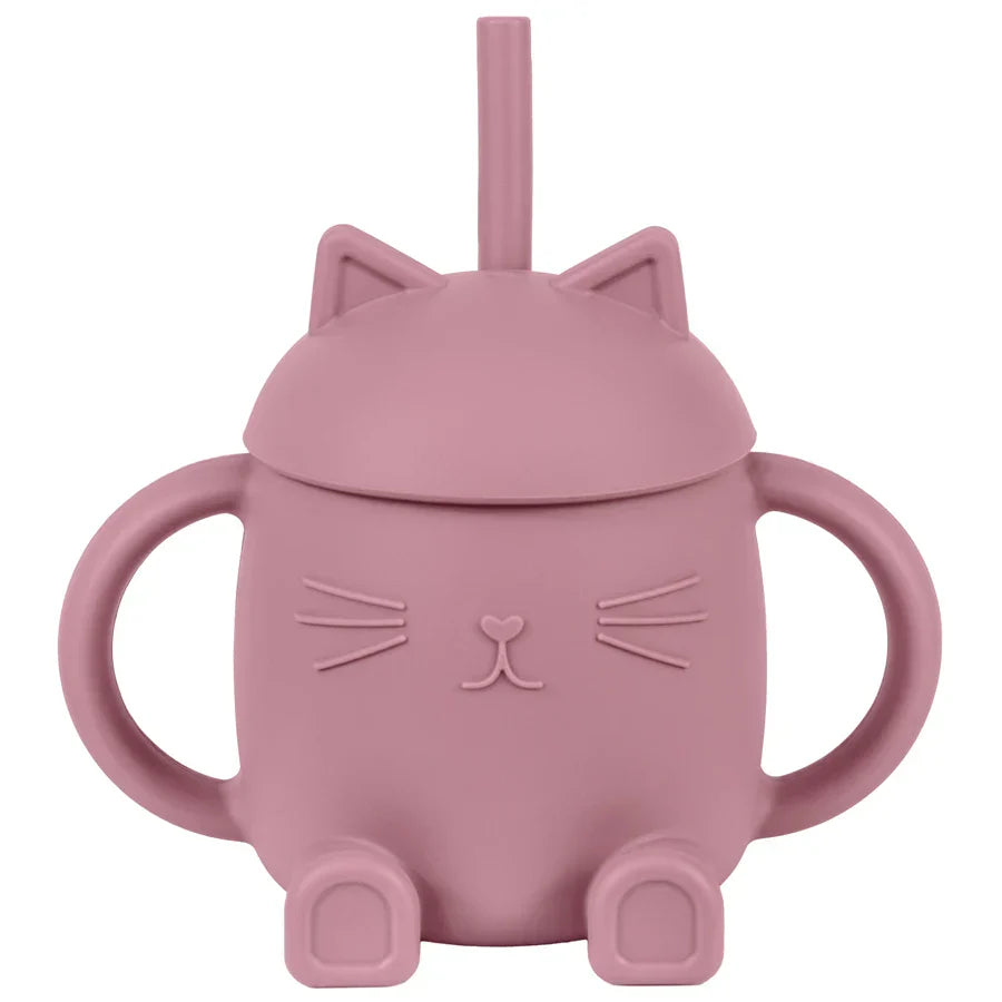 Gobelet Bébé Silicone Chat