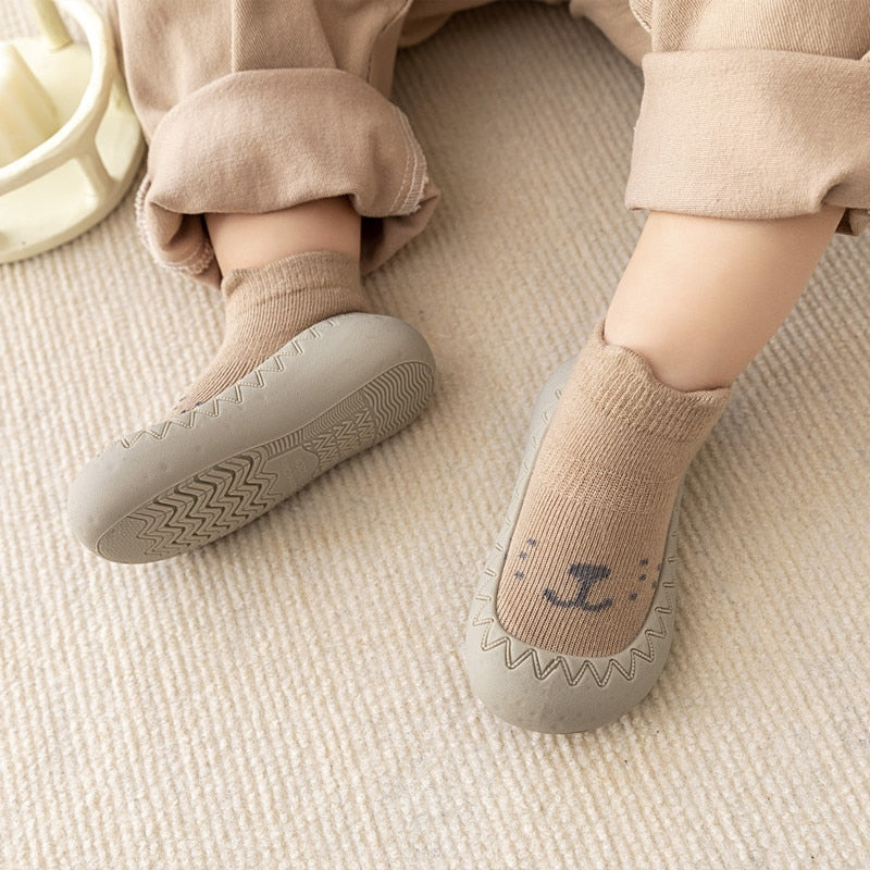 Chaussons Chaussettes Anti-dérapantes Bébé