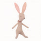 Doudou bébé lapin en peluche mignon pour filles et garçons