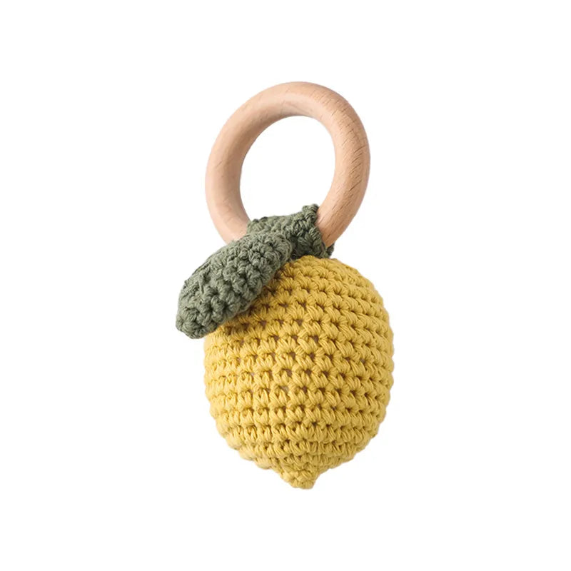 Hochet Crochet Fruit